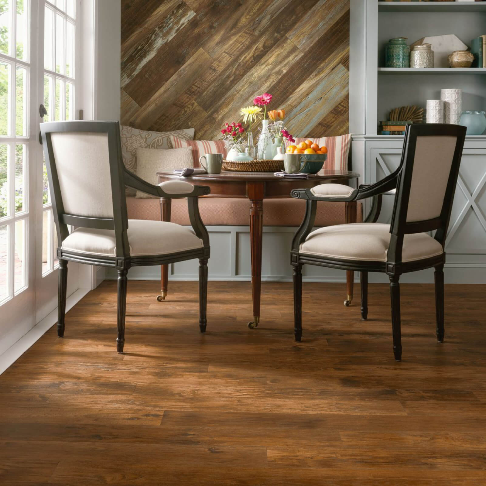 Small dining table on laminate floor | Floors by Roberts