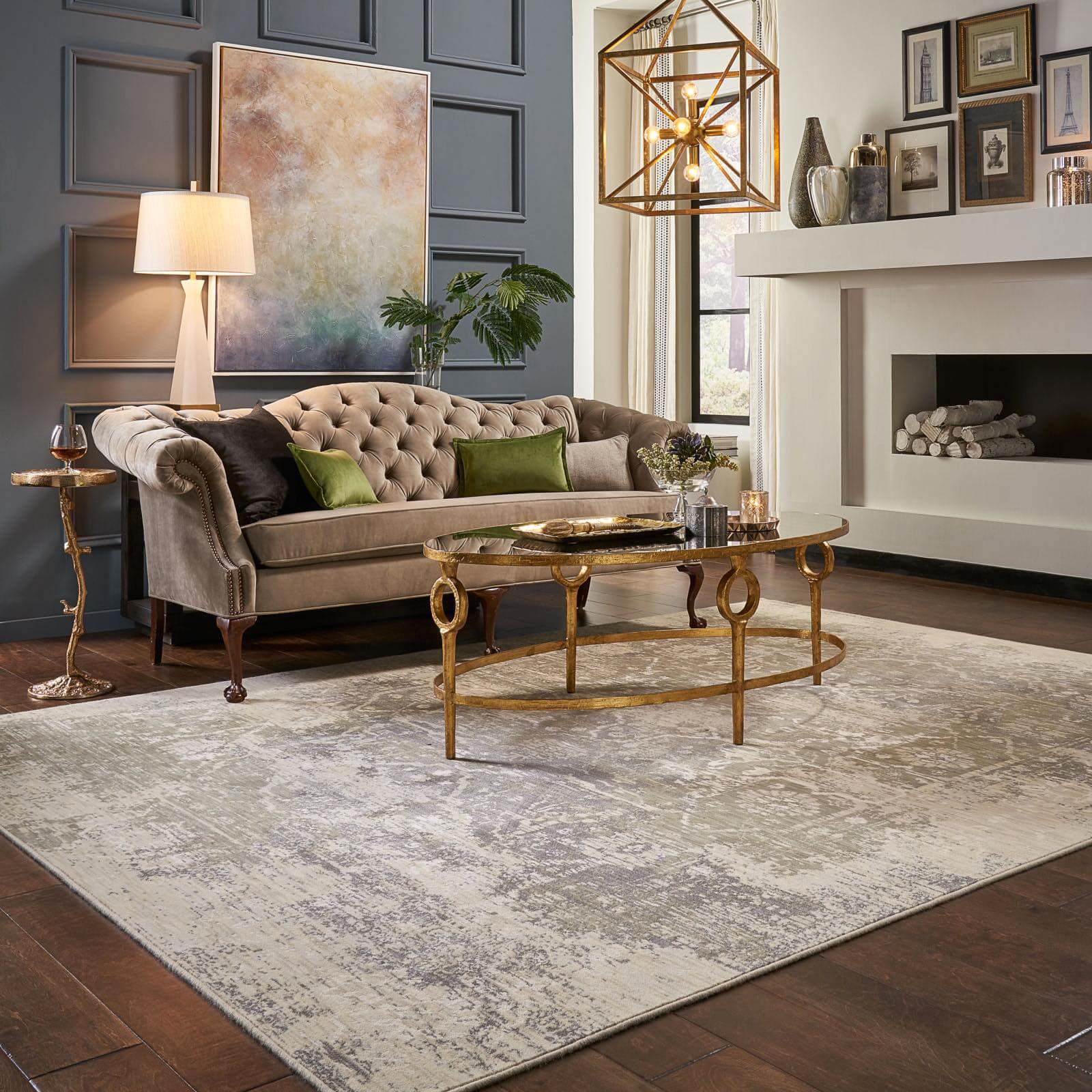 Area Rug in living room | Floors by Roberts