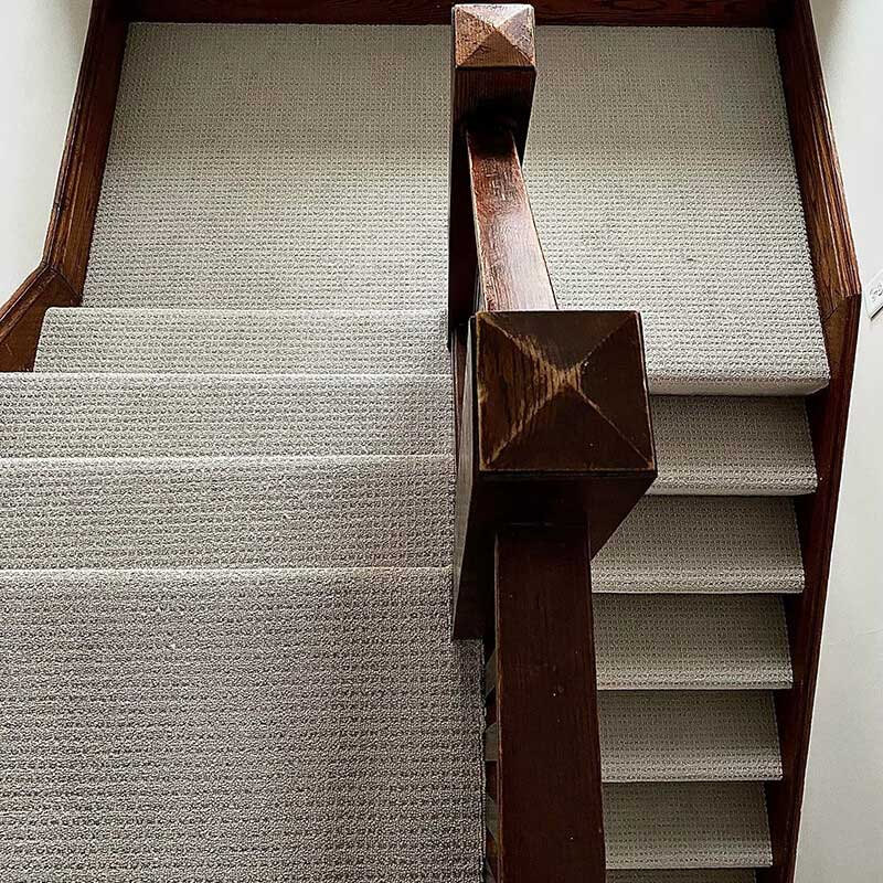 Stairway carpet runner | Floors By Roberts
